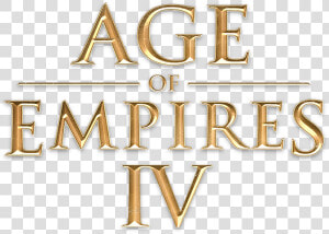 Age Of Empires Series Wiki   Age Of Empires Font  HD Png Download