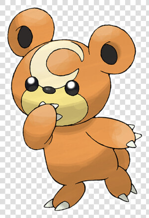 Teddiursa Pokemon  HD Png Download