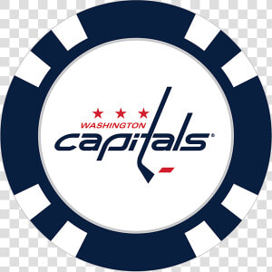 Washington Capitals Poker Chip Ball Marker   Transparent Cleveland Indians Logo  HD Png Download