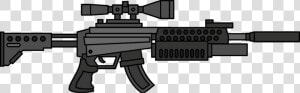 Sniper Clipart Machine Gun   Machine Gun Png  Transparent Png