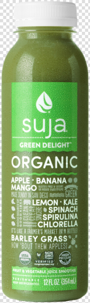 Suja Green Delight Smoothie   Suja Green Drink Pack  HD Png Download