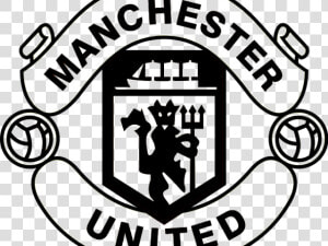 Manchester United Logo Clipart   Manchester United White Logo Png  Transparent Png