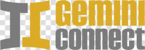 Gemini Connect Logo transparent   Parallel  HD Png Download