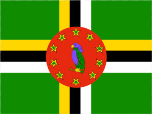 Flag Of Dominica Logo Png Transparent   Dominica Flag  Png Download