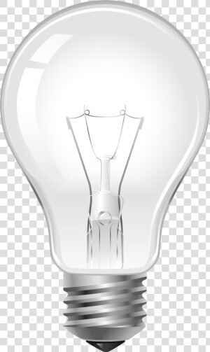 Bulb Clipart Lamp   Incandescent Light Bulb  HD Png Download