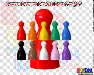 Pawns Bowling Pin Shaped  Player Pieces  Movers  HD Png Download