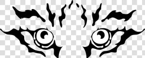 Png Transparent Eye Black And White Free Download Best   Black And White Tiger Clipart  Png Download