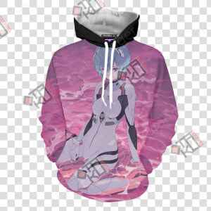 Shin Seiki Evangelion Ayanami Rei 3d Hoodie   Pain Hoodie Naruto  HD Png Download