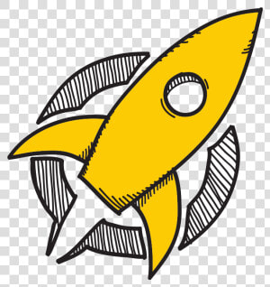 Transparent Real Rocket Png   Yellow Rocket Png  Png Download