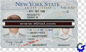 New York Drivers License 2019  HD Png Download