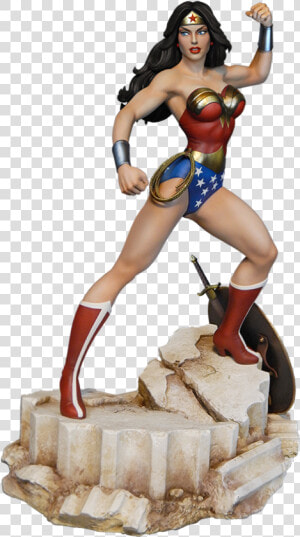 Wonder Woman Super Powers Tweeterhead Statue   Tweeterhead Wonder Woman  HD Png Download