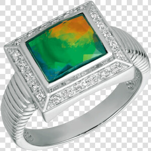 Adaline Sterling Silver Sapphire Ring By Korite Ammolite   Engagement Ring  HD Png Download