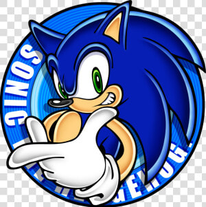 Sonic The Hedgehog Badge   Png Download   Sonic Adventure Sonic Art  Transparent Png