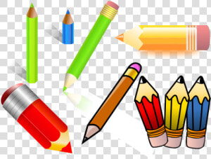 Pencils   Lapis De Cor Em Desenho  HD Png Download