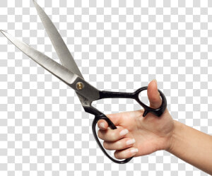 Cutting Shears blade shear   Hand Holding Scissors Png  Transparent Png