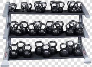 Pcl Sdkr 3 Tier Kettlebell Rack  HD Png Download