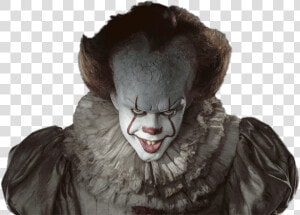 It Pennywise Close Up   Guy That Plays It 2017  HD Png Download