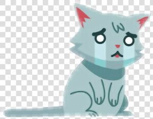 Transparent Sad Cat Png   Cute Sad Cat Png  Png Download