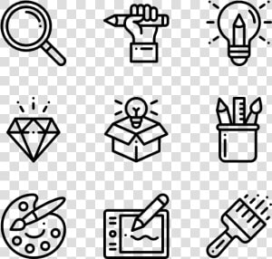 50 Graphic Design Icons Logo   Graphic Design Icon Vector  HD Png Download