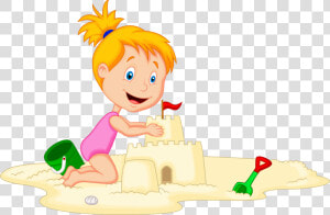 Make A Sandcastle Clipart  HD Png Download