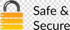 Safe  amp  Secure Logo  HD Png Download