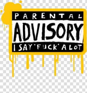 Banner Stock Drake Parental Meme Bobesponja Tugfa V   Parental Advisory Logo Gold  HD Png Download