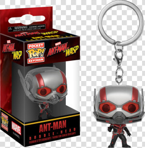 Ant Man And The Wasp   Ant Man Funko Pop Keychain  HD Png Download