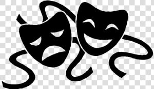 Drama Mask Theatre Png Free Download   Theatre Masks Transparent Background  Png Download