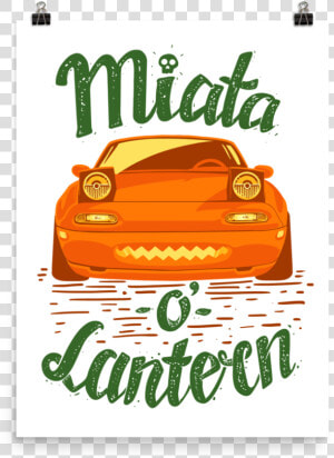 Miata O Lantern Poster   Poster  HD Png Download