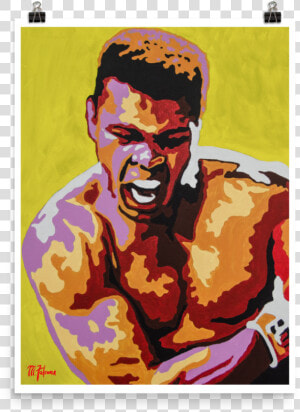 Muhammad ali Mockup Transparent   Illustration  HD Png Download