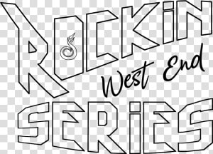 Rockin   Line Art  HD Png Download