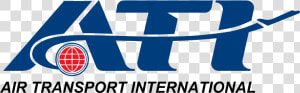 Ati logo   Air Transport International Logo  HD Png Download