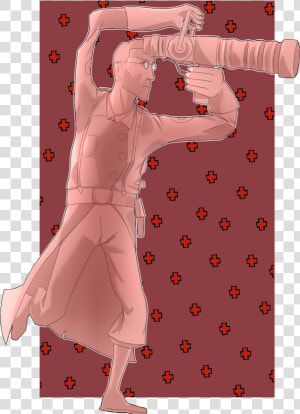 Tf2 Medic A Posing Transparent  HD Png Download