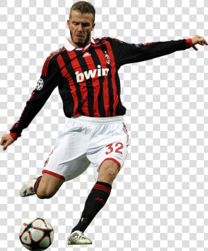 David Beckham render   Ac Milan Player Png  Transparent Png