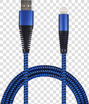 2go Usb Datacable Usb blue   Lightning Appel 8pin 1   Data Cable  HD Png Download