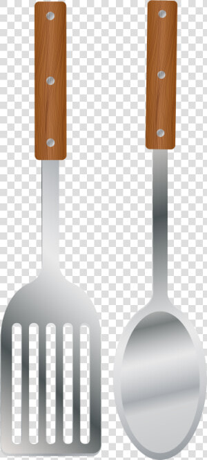 Kitchen Spoon And Spatula Png Clipart   Kitchen Spoon Png  Transparent Png