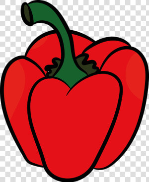 Paprika  A Vegetable  Vegetables  Eat  Healthy Food   Paprika Cartoon Png  Transparent Png