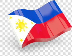 Glossy Wave Icon   Philippine Flag 3d Png  Transparent Png