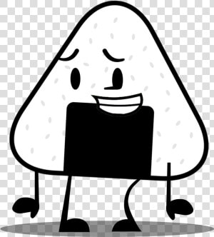 Onigiri Pointpower   Png Download   Black And White Onigiri  Transparent Png