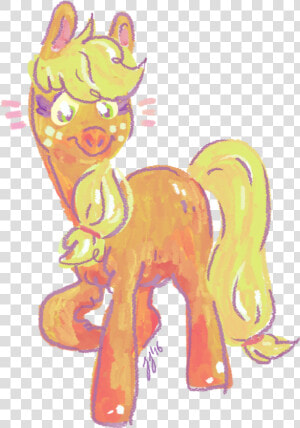 Transparent Apple Horsie   Cartoon  HD Png Download