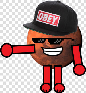 Mlg Obey Hat Png  Transparent Png