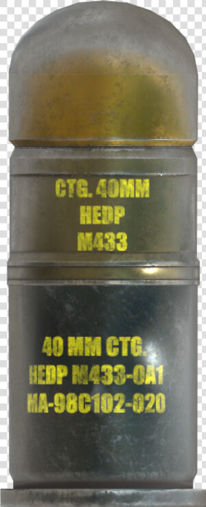 F76 40mm Grenade   Bottle  HD Png Download