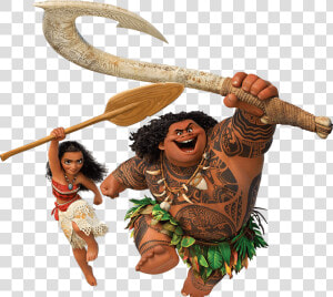 Maui Moana Png Disney   Moana And Maui Transparent  Png Download