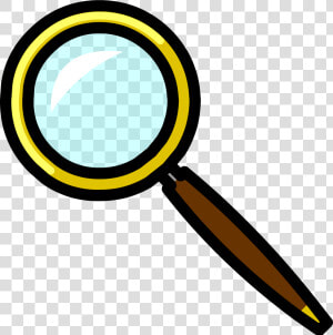 Transparent Lupa Png Transparente   Club Penguin Magnifying Glass  Png Download