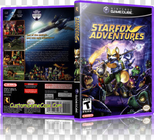 Starfox Adventures Front Case   Star Fox Adventures Gamecube  HD Png Download