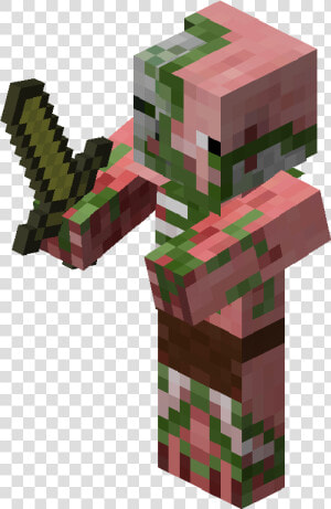 New Texture   Minecraft Zombie Pigman  HD Png Download