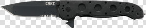 14zlek Tanto Large With Triple Point™ Serrations   Crkt M16 14zlek  HD Png Download