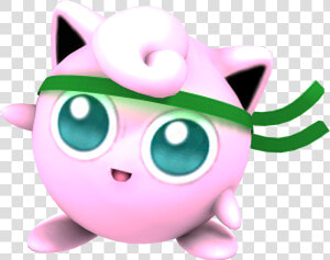 Either Way  Here S A Unofficial Hi res Render From   Green Headband Jigglypuff Melee  HD Png Download