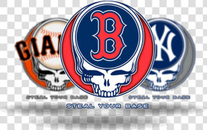 New Grateful Dead Steal Your Base Mlb Baseball Tees   Emblem  HD Png Download