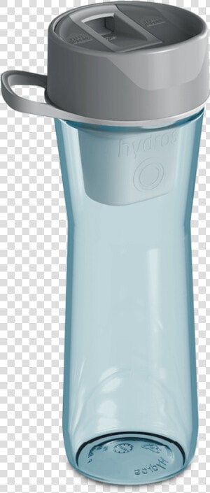 20 Oz Water Bottle Pale Blue With Filter Class   Water Bottle  HD Png Download